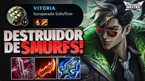 MASTER YI DESTRUIDOR DE SMURFS KKKKKK YouTube