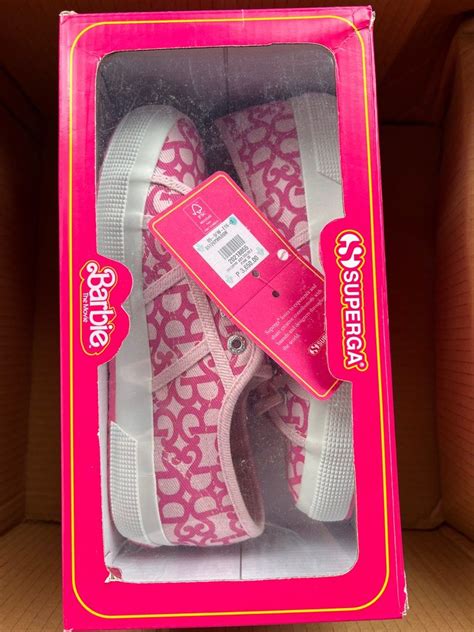 2750 Superga X Barbie Denim Print Women S Fashion Footwear Sneakers