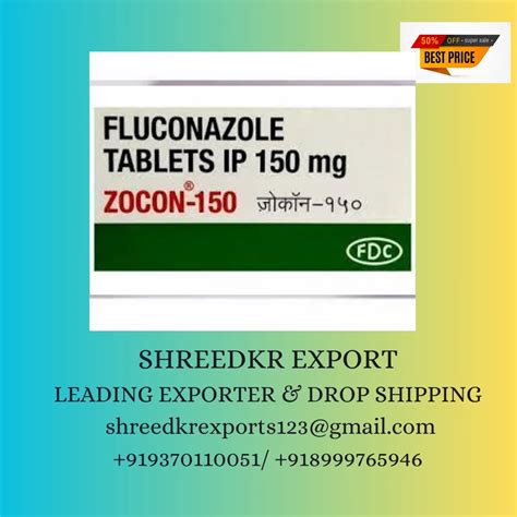 Fluconazole Tablets Zocon 150 Tablet Treatment To Treat Fungal