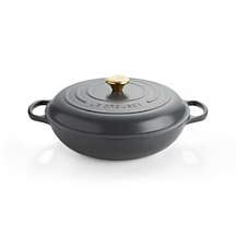 Le Creuset Signature 5 Qt Graphite Grey Enameled Cast Iron Braiser