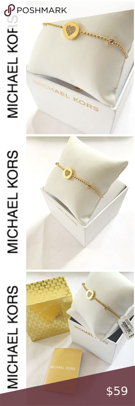 Spotted While Shopping On Poshmark NWT Authentic MK Gold Tone Slider