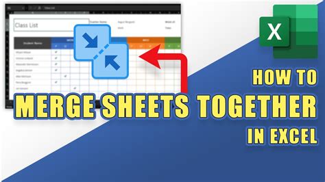 Excel How To Merge Multiple Sheets Together Easily Youtube