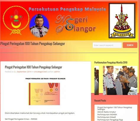 Persekutuan Pengakap Malaysia Daerah Sungai Besar Web Rasmi