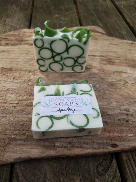 Spa Day Glycerin Soap Green Tea Cucumber Soap Goat Milk Etsy Cucumber Soap Goat Milk Soap