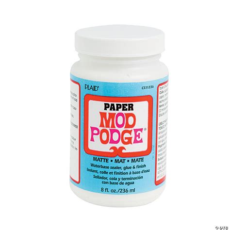 8 oz Mod Podge® Acrylic Paper Sealer - Discontinued