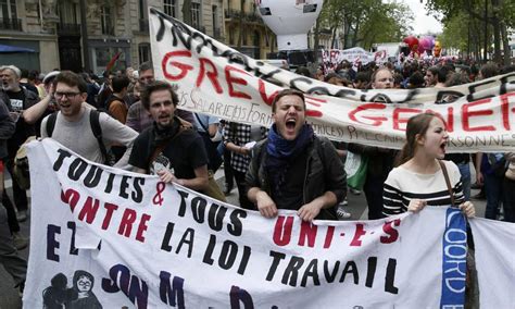 Franceses Protestam Contra Reforma Trabalhista Jornal O Globo