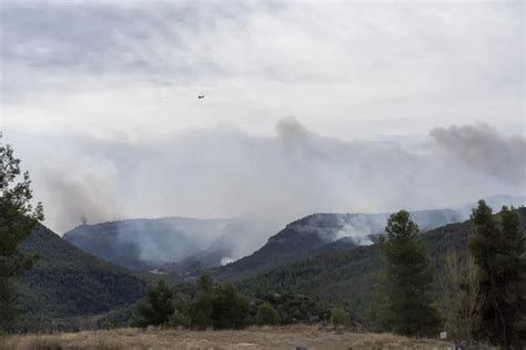 Fotos Incendio En Olba Teruel Donde Vecinos Han Sido Alojados