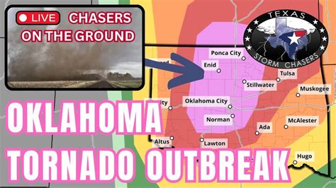 Live Oklahoma Chase • High Risk Of Tornadoes 5 6 24 {s C A}