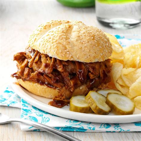 Slow Cooker Pulled Pork Sandwiches Recipe How To Make It