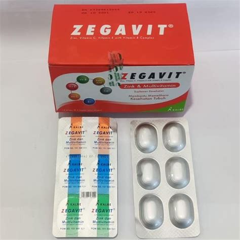 Jual Zegavit Multivitamin Dan Zink Shopee Indonesia