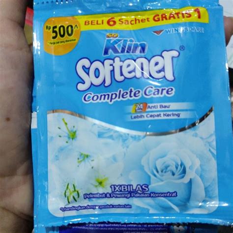 Jual Softener Soklin Sachet Pelembut Dan Pewangi Pakaian X Bilas