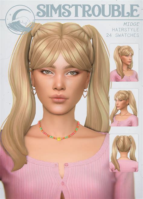 Midge By Simstrouble Simstrouble On Patreon The Sims Skin Sims