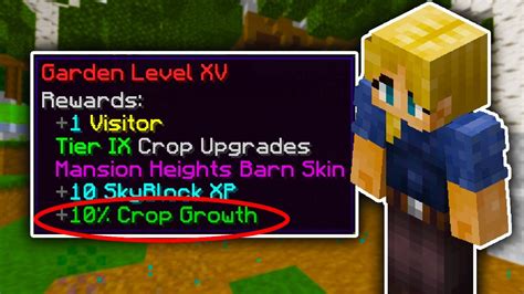 This Change SAVES The Garden Update Hypixel Skyblock Crop Buff