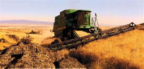 Hillside Winter Wheat Harvest | AgWeb