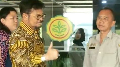 Usai Temui Surya Paloh Syahrul Yasin Limpo Resmi Mundur Dari Menteri