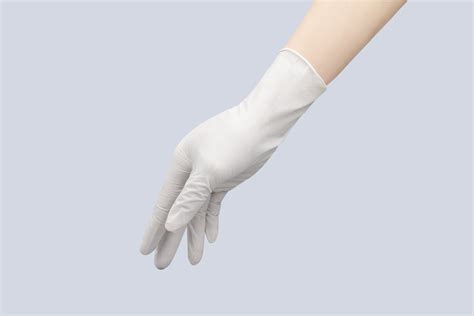 Disposable White Nitrile Gloves 100 Powder Free Nitrile Gloves