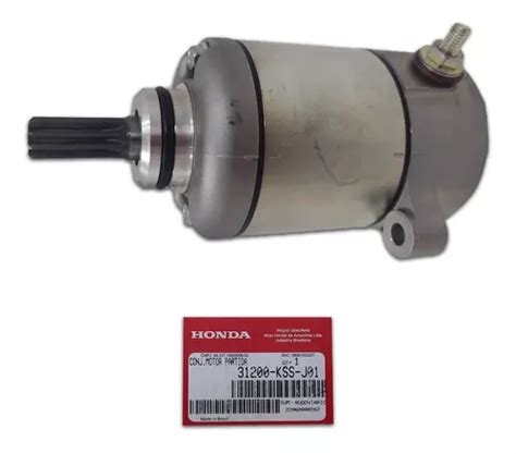 Motor De Partida Arranque Biz 125 2018 100 Original Honda