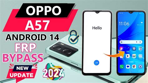 OPPO A57 FRP Bypass Android 14 OPPO CPH2387 Google Account Unlock