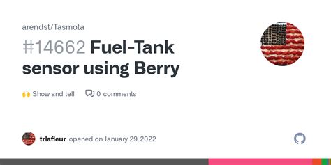 Fuel Tank Sensor Using Berry Arendst Tasmota Discussion Github