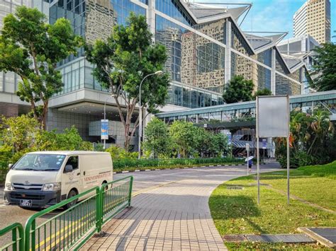 Suntec City Convention And Exhibition Centre In Singapore Editorial