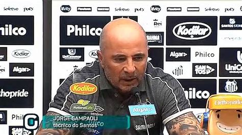 Confira o que disse Sampaoli após vitória diante do Vasco Vídeo