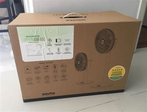 Novita Green Fan Standing Two Heights F 2 Furniture Home Living