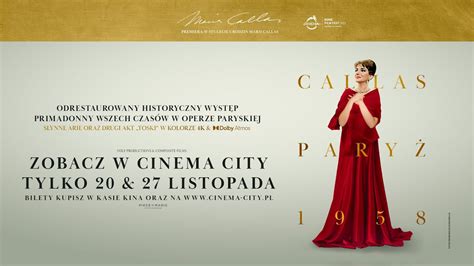 Callas Pary Ikona Opery Na Ekranach Cinema City Youtube