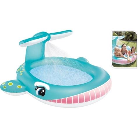 Intex Kinder Planschbecken Pool Walfisch Mit Brause Planschbecken