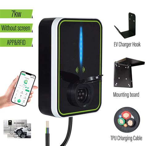 Wholesale A Ev Charging Station Kw Phase Evse Wallbox Iec