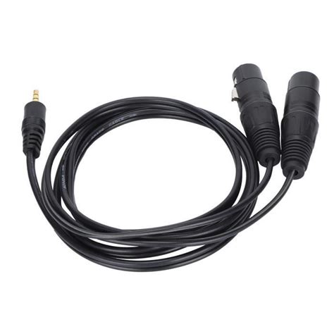 Câble répartiteur XLR vers 3 5 mm DIOCHE Double XLR femelle vers Y