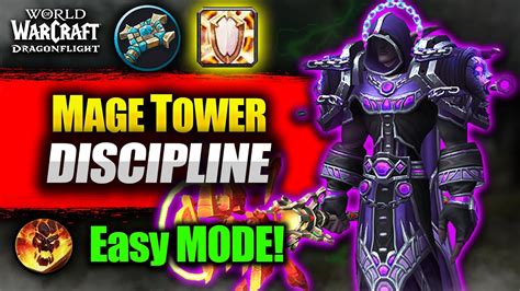 Discipline Priest Mage Tower Guide Wow Dragonflight 1026 Boost Easy Mode Youtube