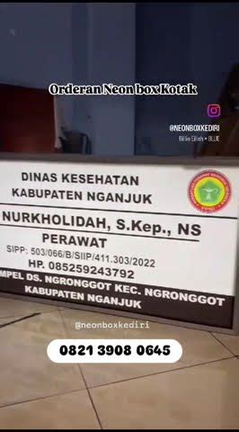 NEON BOX KOTAK Neonbox Kediri Neonboxkediri Neonboxtulungagung