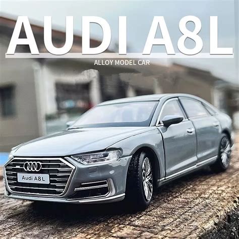 Modelo De Coche De Aleaci N AUDI A8 1 32 Veh Culo De Juguete De Metal