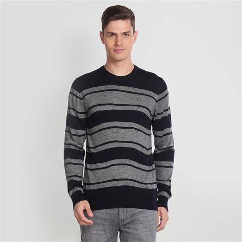 Buy Arrow Sport Men Striped Sweater From Arrow Sport At Just Inr 27990