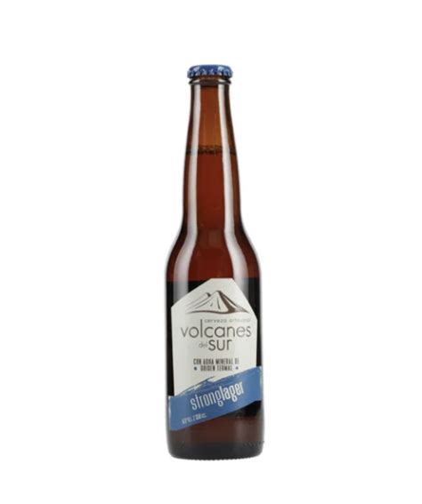 Cerveza Volcanes Del Sur Strong Lager Botella Booz Cl