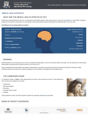 Fillable Online MENTAL HEALTH EFFECTS Fax Email Print PdfFiller