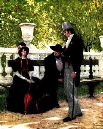 Cosette Jean Valjean Et Marius Au Jardin Du Luxembourg Victor Hugo