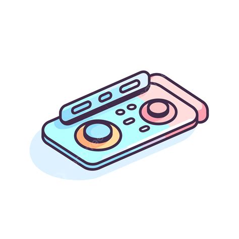 Color Icon For A Game Controller Vector A Lineal Icon Depicting