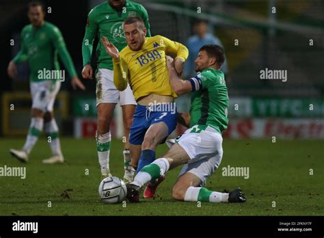 Yeovil Town Versus Torquay United National League Stock Photo Alamy