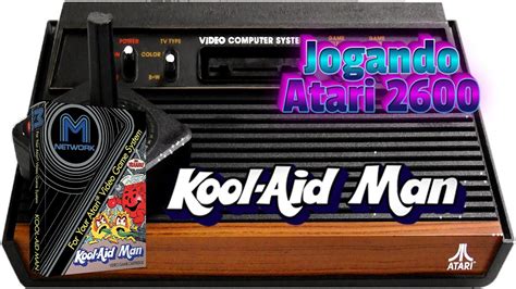 Kool Aid Man Mattel 1983 Jogando Atari 2600 YouTube