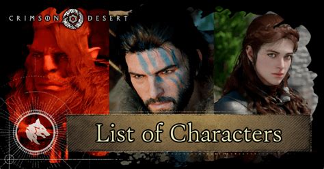 playable characters crimson desertgame