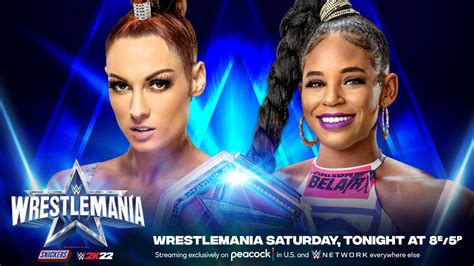 Raw Women’s Champion Becky Lynch vs. Bianca Belair | WWE