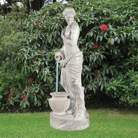 Jug Lady 175cm Marble Resin Statue Water Feature