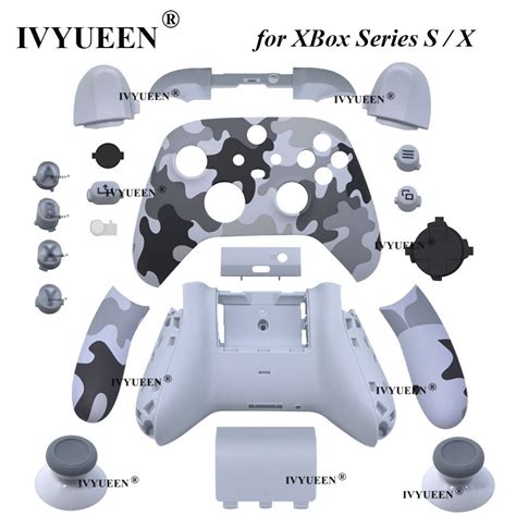 IVYUEEN Carcaça De Substituição Da Para Xbox Série X S Controlador