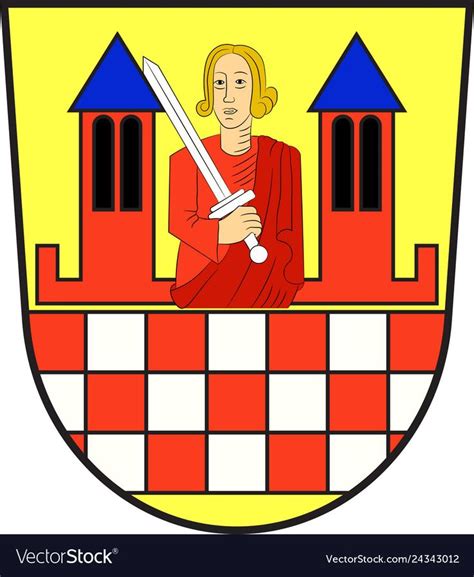 Coat of arms of Iserlohn in the Märkischer Kreis district in North