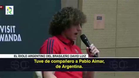 Roberto Giovagnoli on Twitter RT VarskySports David Luiz sobre cómo