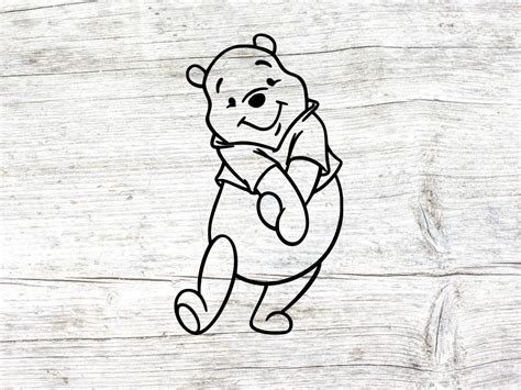 Winnie the Pooh Svg Winnie the Pooh Clipart Png Pooh Svg - Etsy