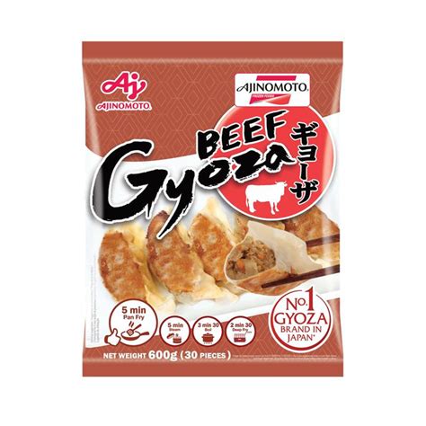 Ajinomoto Beef Gyoza 600g Oceanic Supermarket