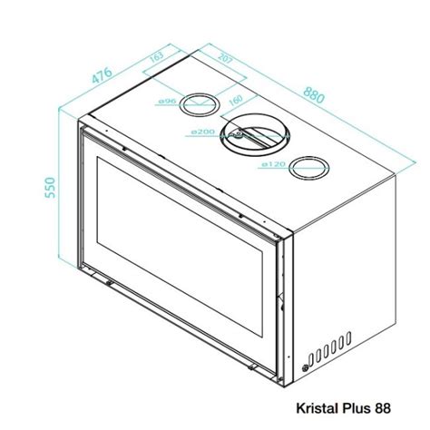 Recuperador Kristal 88 Plus Preço Recuperadores de calor lenha