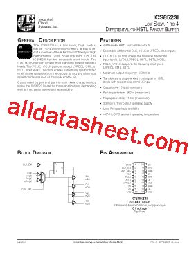 Ics Bgilf Datasheet Pdf Integrated Circuit Systems